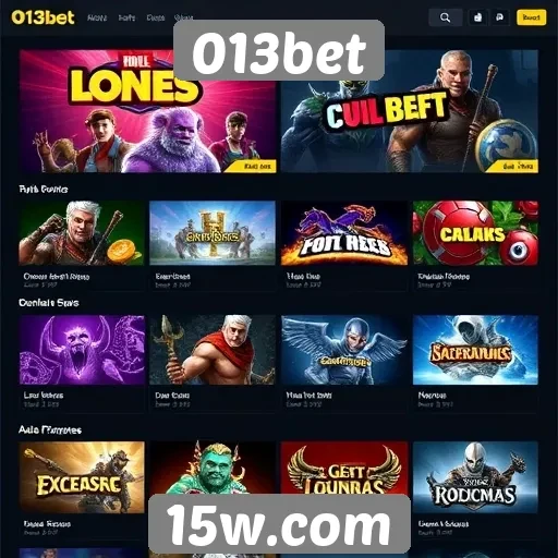 Uma análise das opções de jogos disponíveis na 013bet